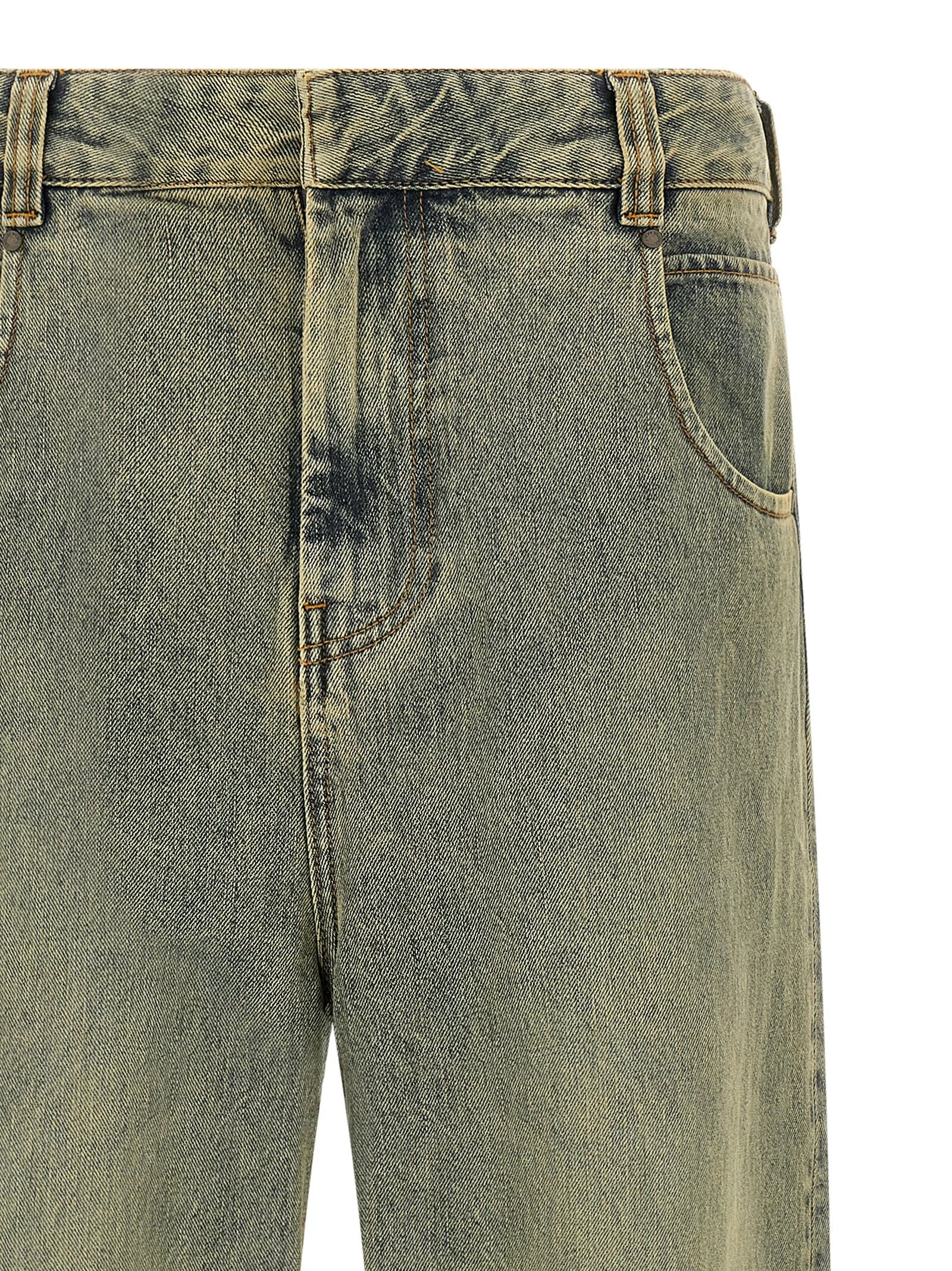 Entire Studios Gem Surface Wave Jeans Yellow