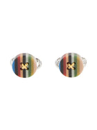Paul Smith Men's Gemelli Button Stripe Multicolor