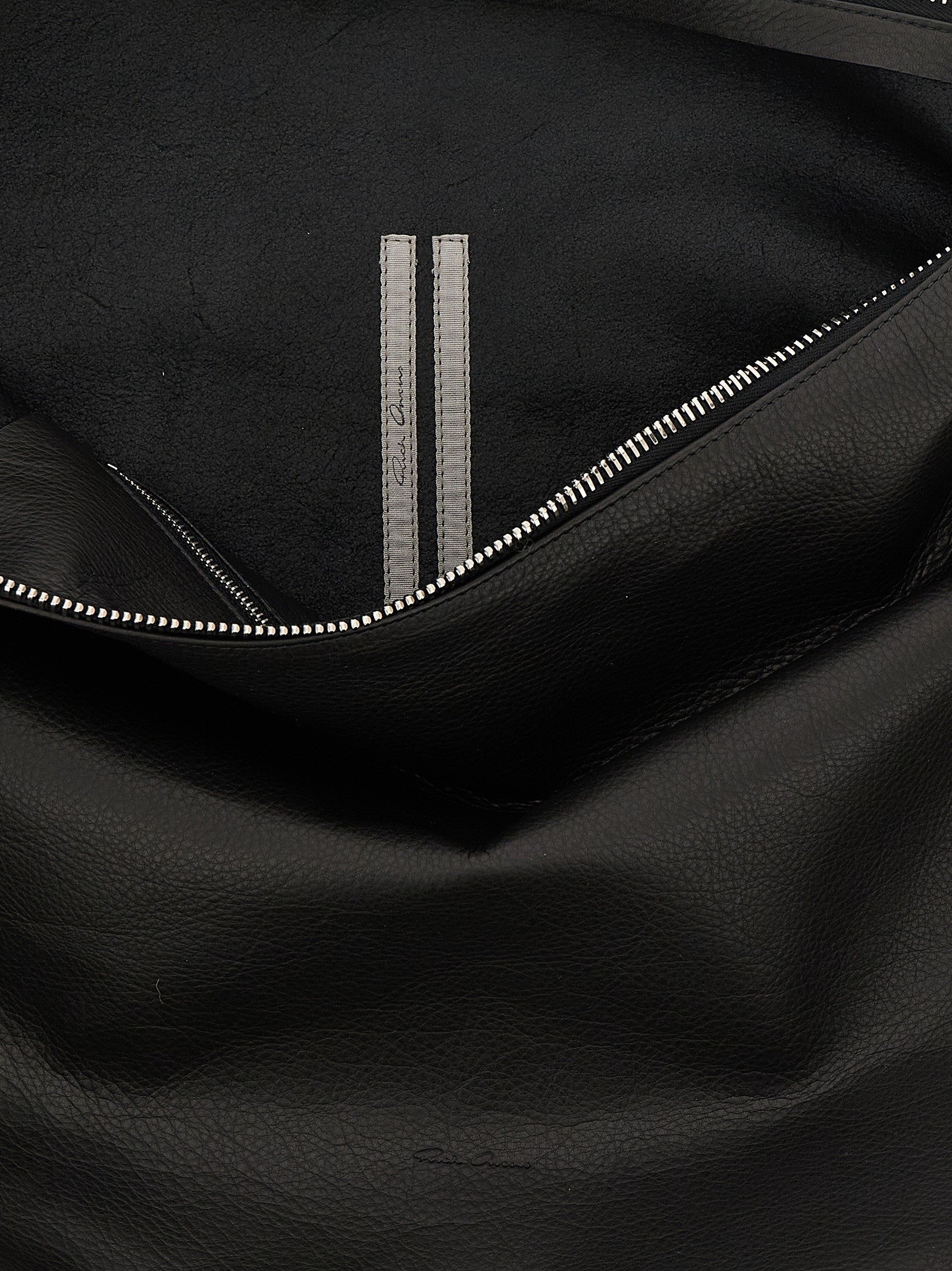 Rick Owens Gemini Shoulder Bag Black