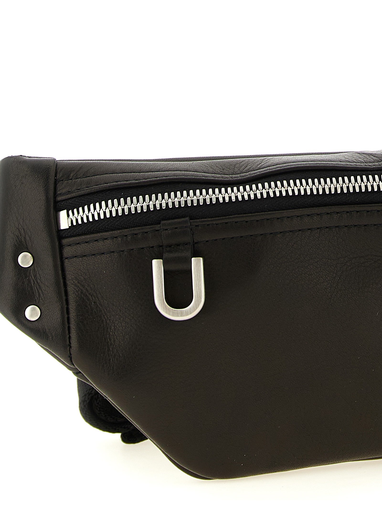 Rick Owens Geo Bumbag Fanny Pack Black