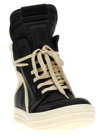 Rick Owens Geobasket Sneakers White
