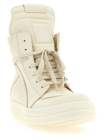Rick Owens Geobasket Sneakers White