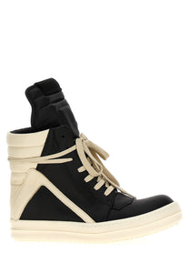 Rick Owens Geobasket Sneakers White