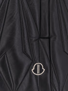 Moncler + Rick Owens Men's Geocamo Flight Leather Vest Black