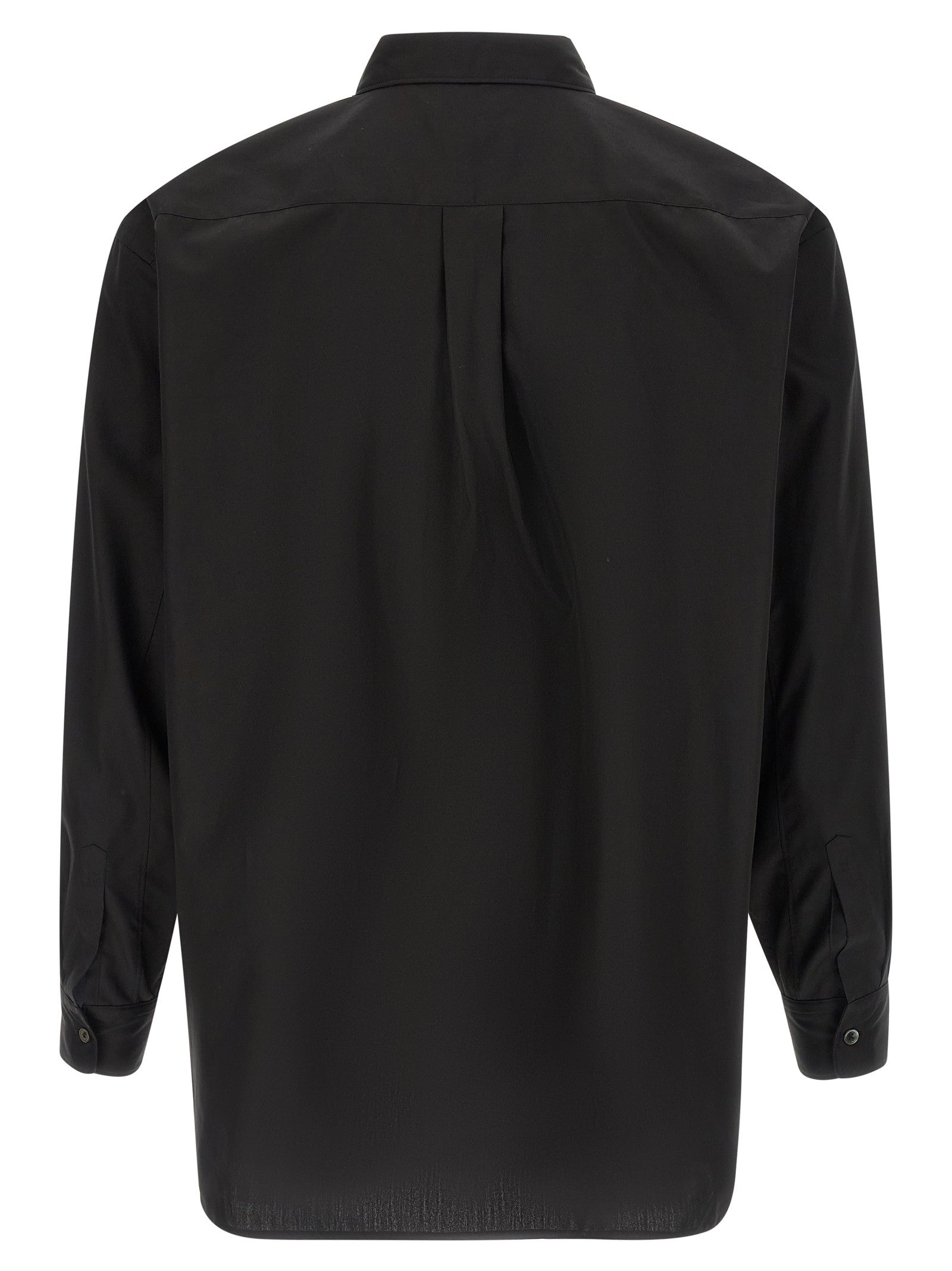 Comme Des Garçons Homme Plus Geometric Cut Out Shirt Black