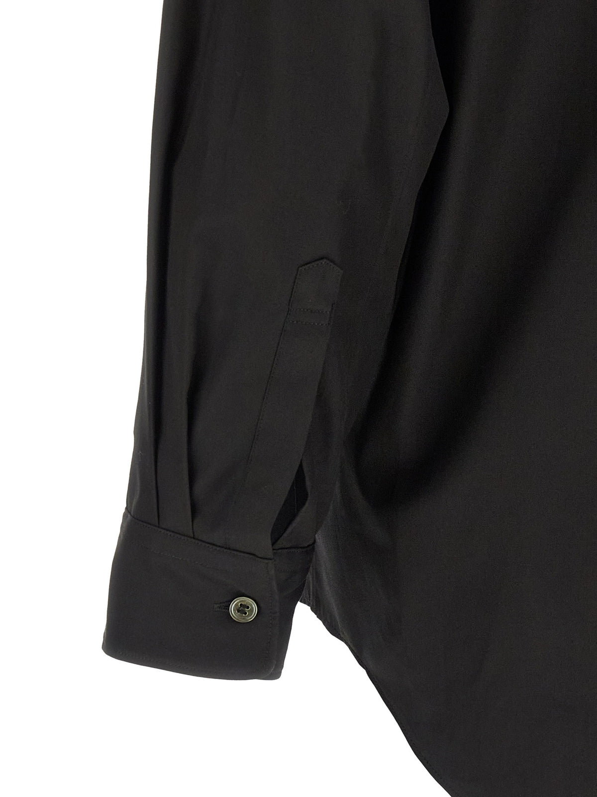 Comme Des Garçons Homme Plus Geometric Cut Out Shirt Black