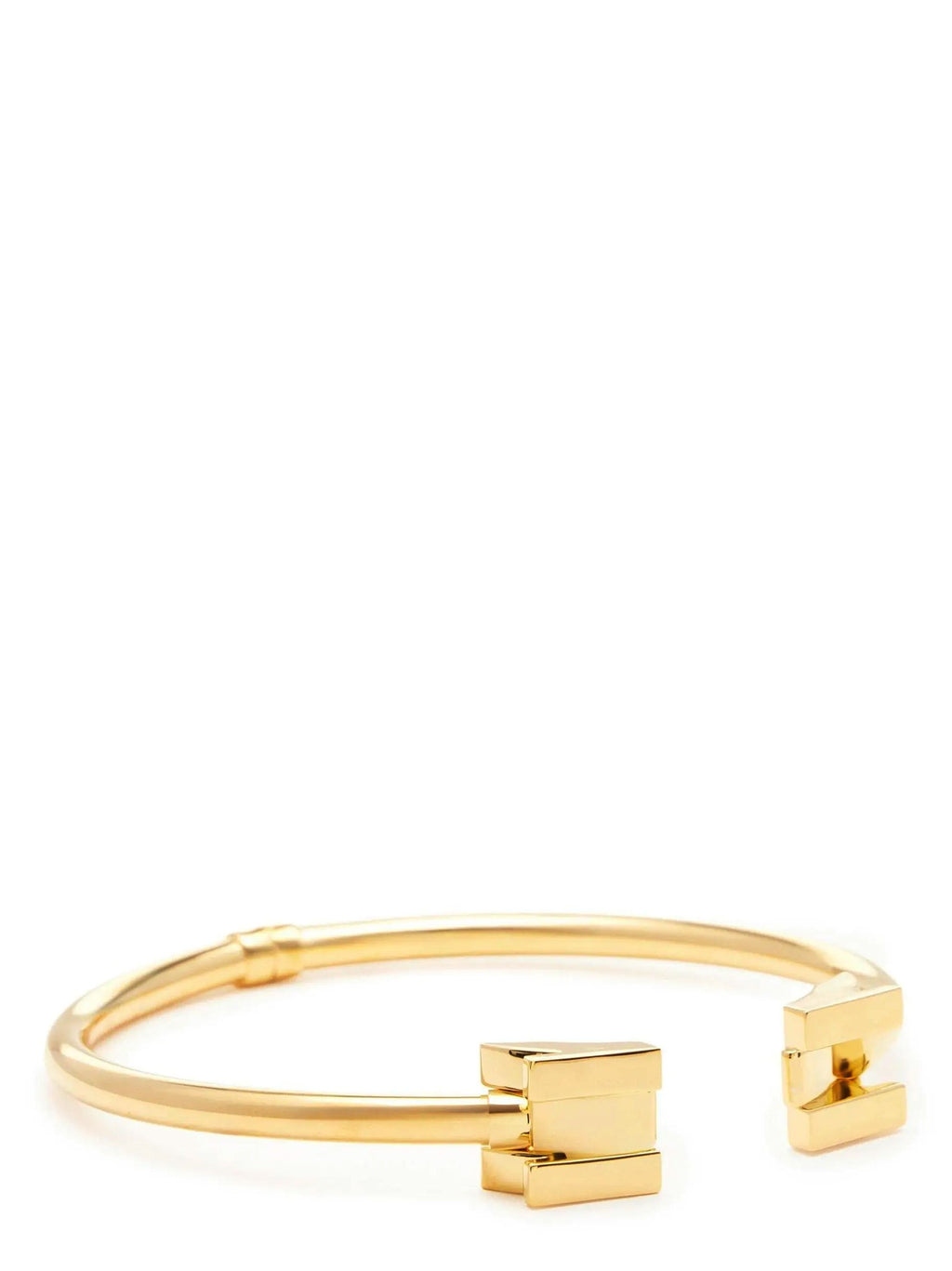 Elisabetta Franchi Geometric Necklace Gold
