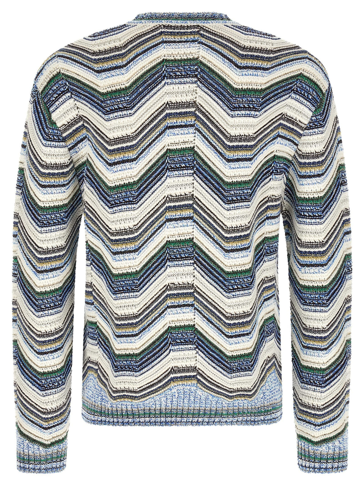 Missoni Geometric Zig Zag Sweater Gold, view 2