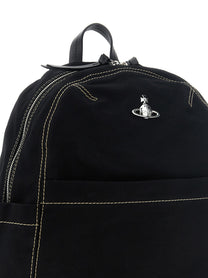 Vivienne Westwood George Medium Backpack Black