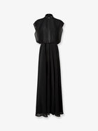 Fendi Women's Georgette Dress Black, view 2