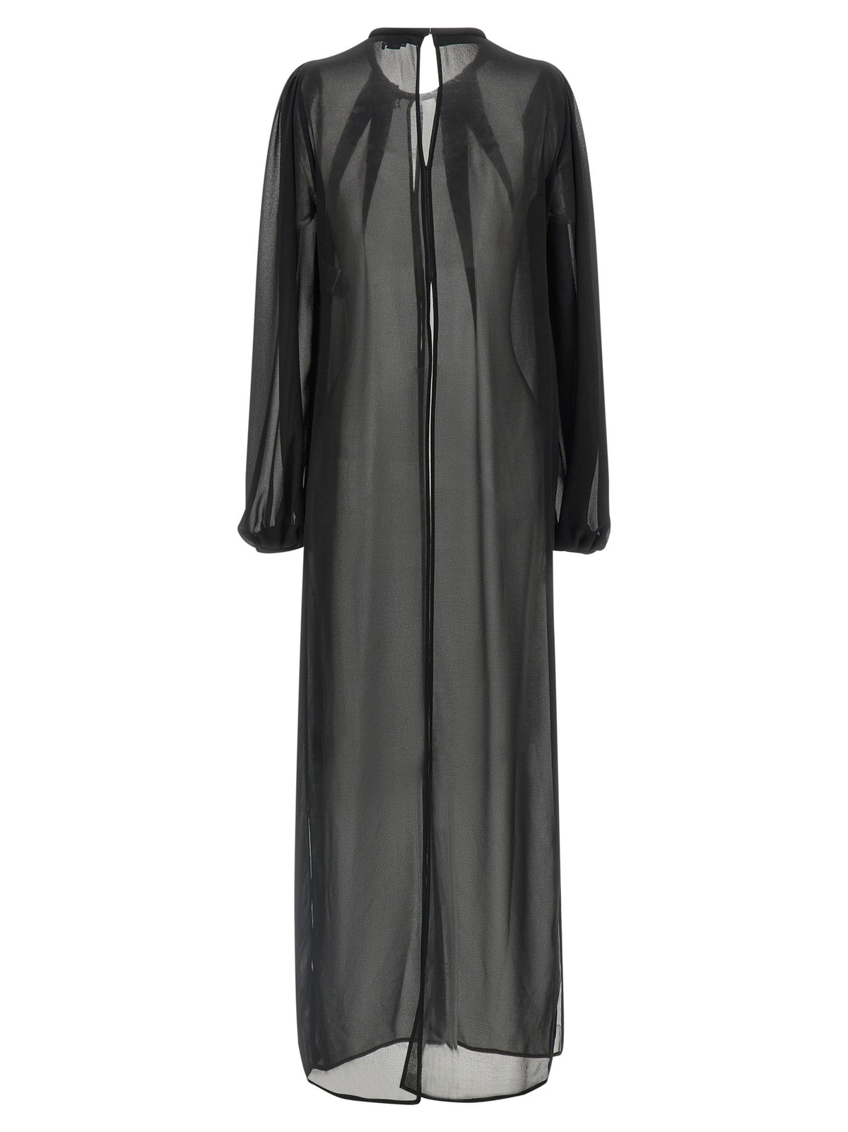 Elisabetta Franchi Georgette Jacket Black, view 2