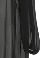 Elisabetta Franchi Georgette Jacket Black, view 4
