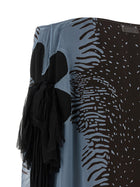 Ferragamo Georgette Skirt Gold, view 4
