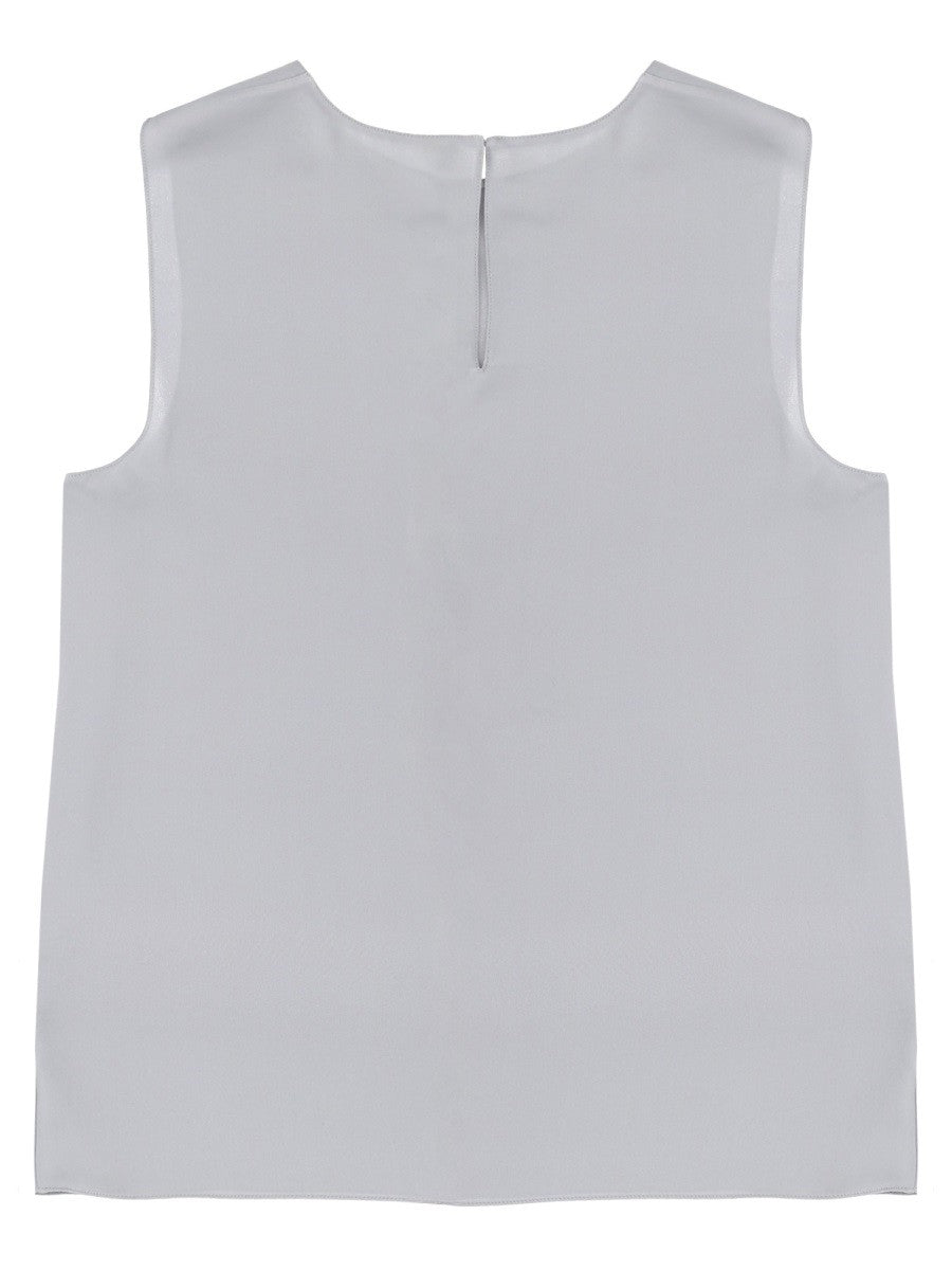 Theory Women's Georgette Top Blue