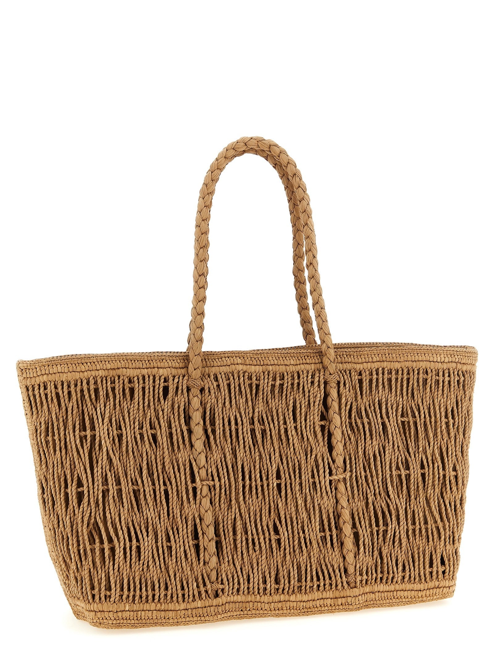 The Row Georgica Handbag Beige