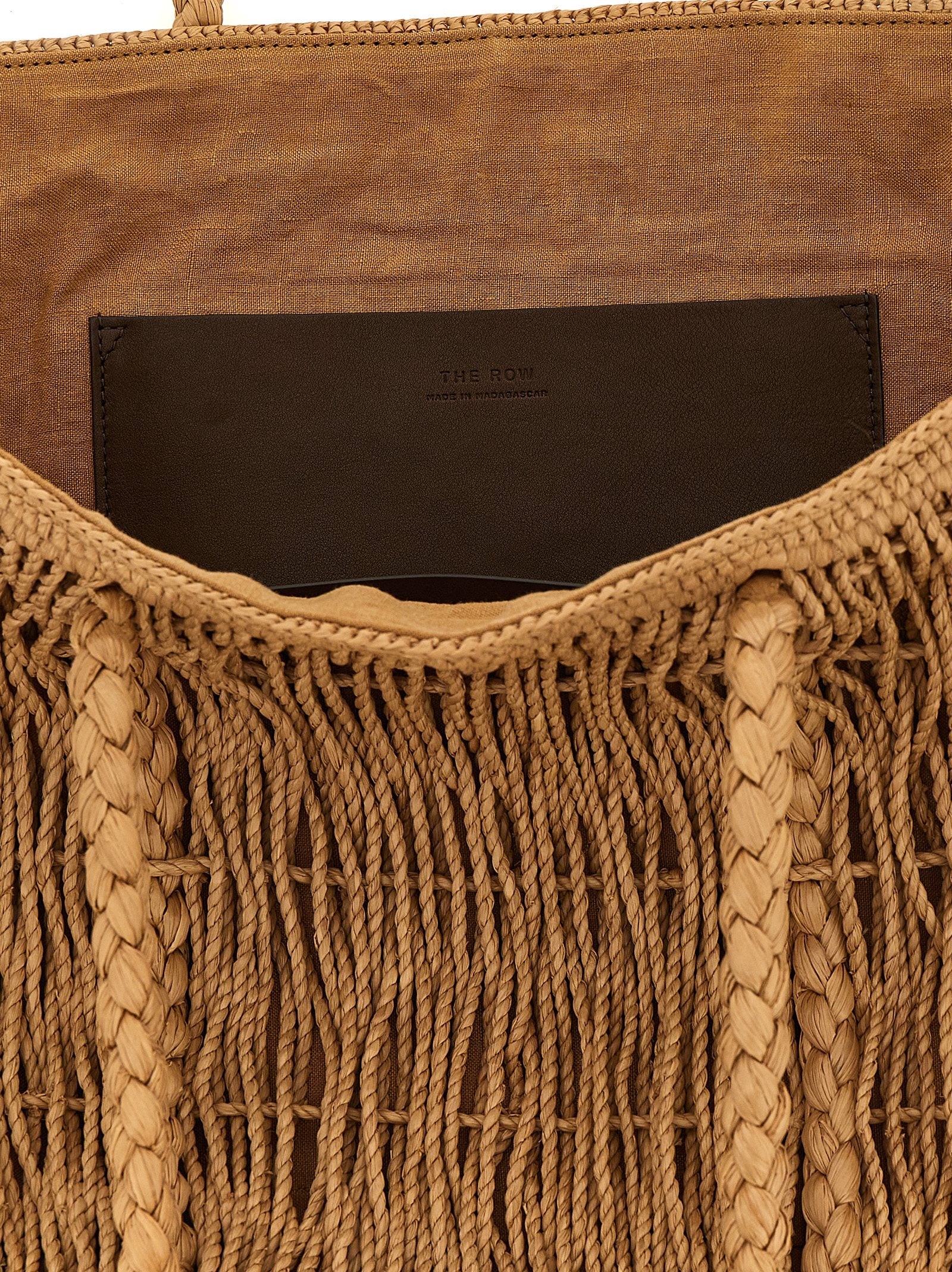 The Row Georgica Handbag Beige