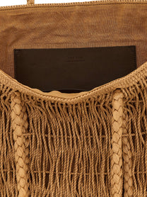 The Row Georgica Handbag Beige