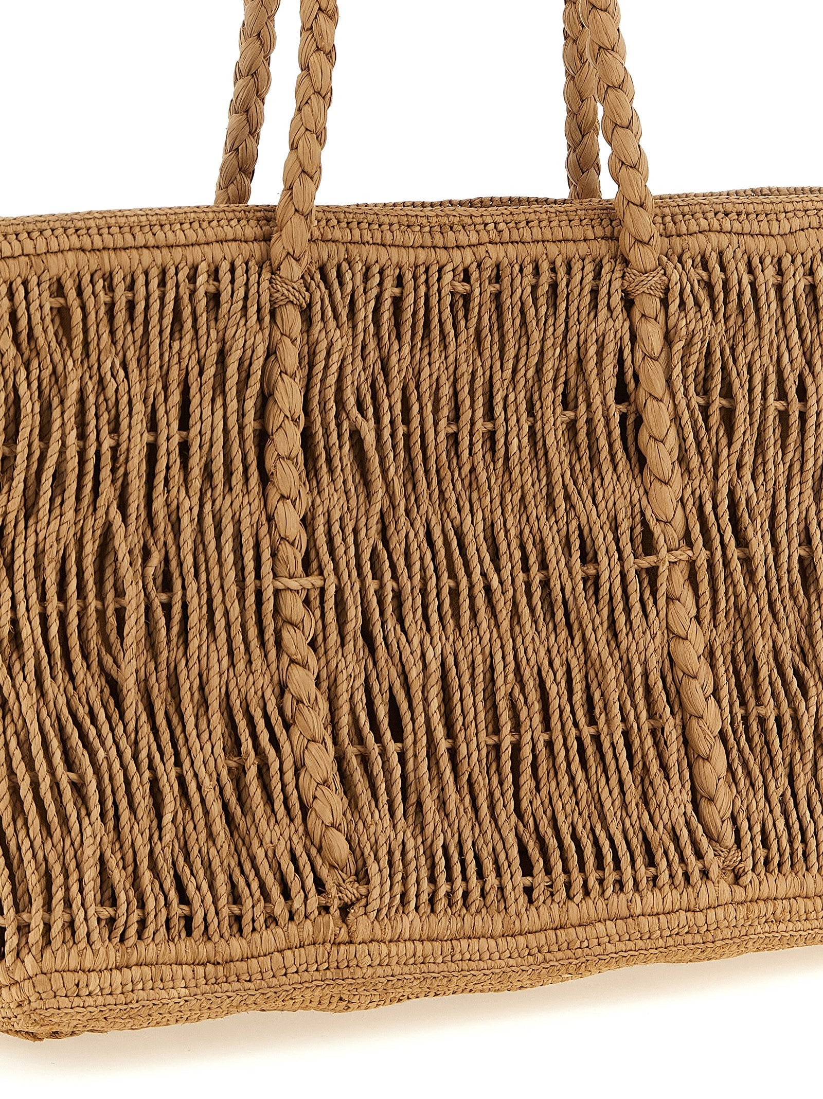 The Row Georgica Handbag Beige