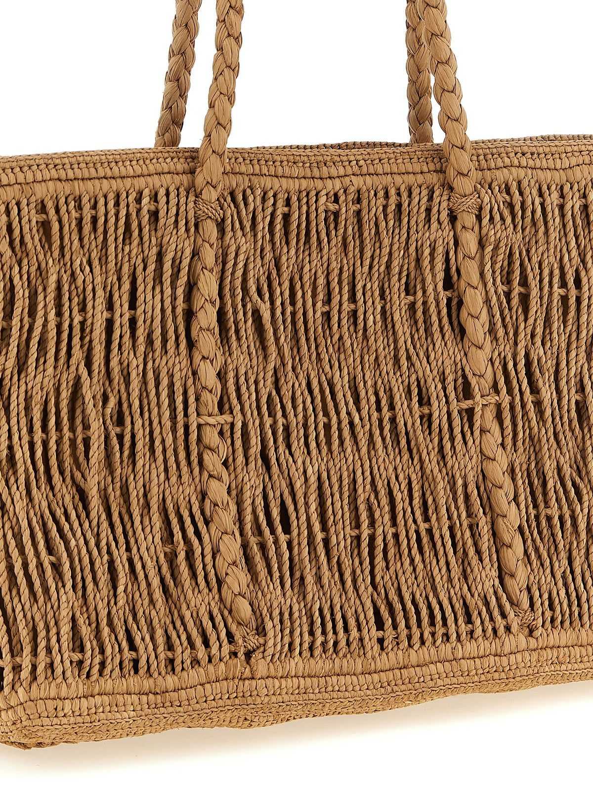 The Row Georgica Handbag Beige, view 3