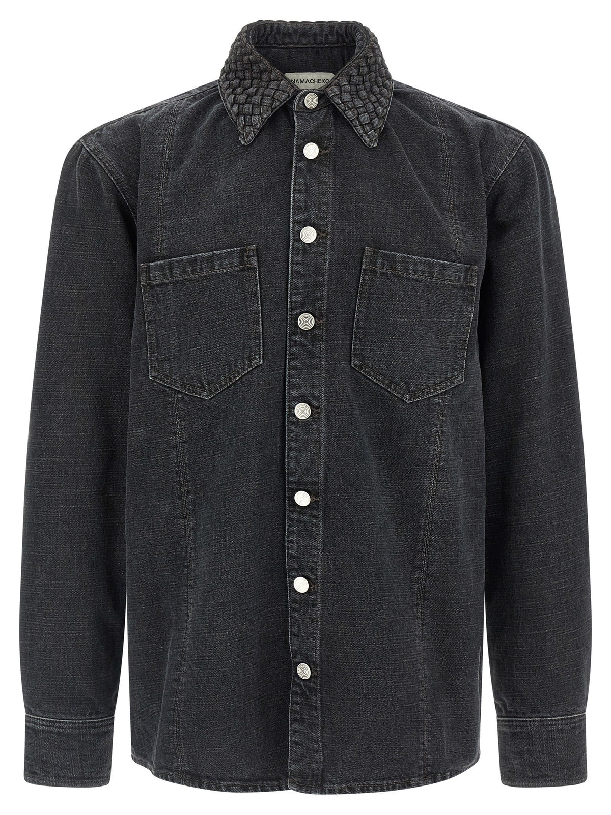 NAMACHEKO Gervis Braided Shirt Black