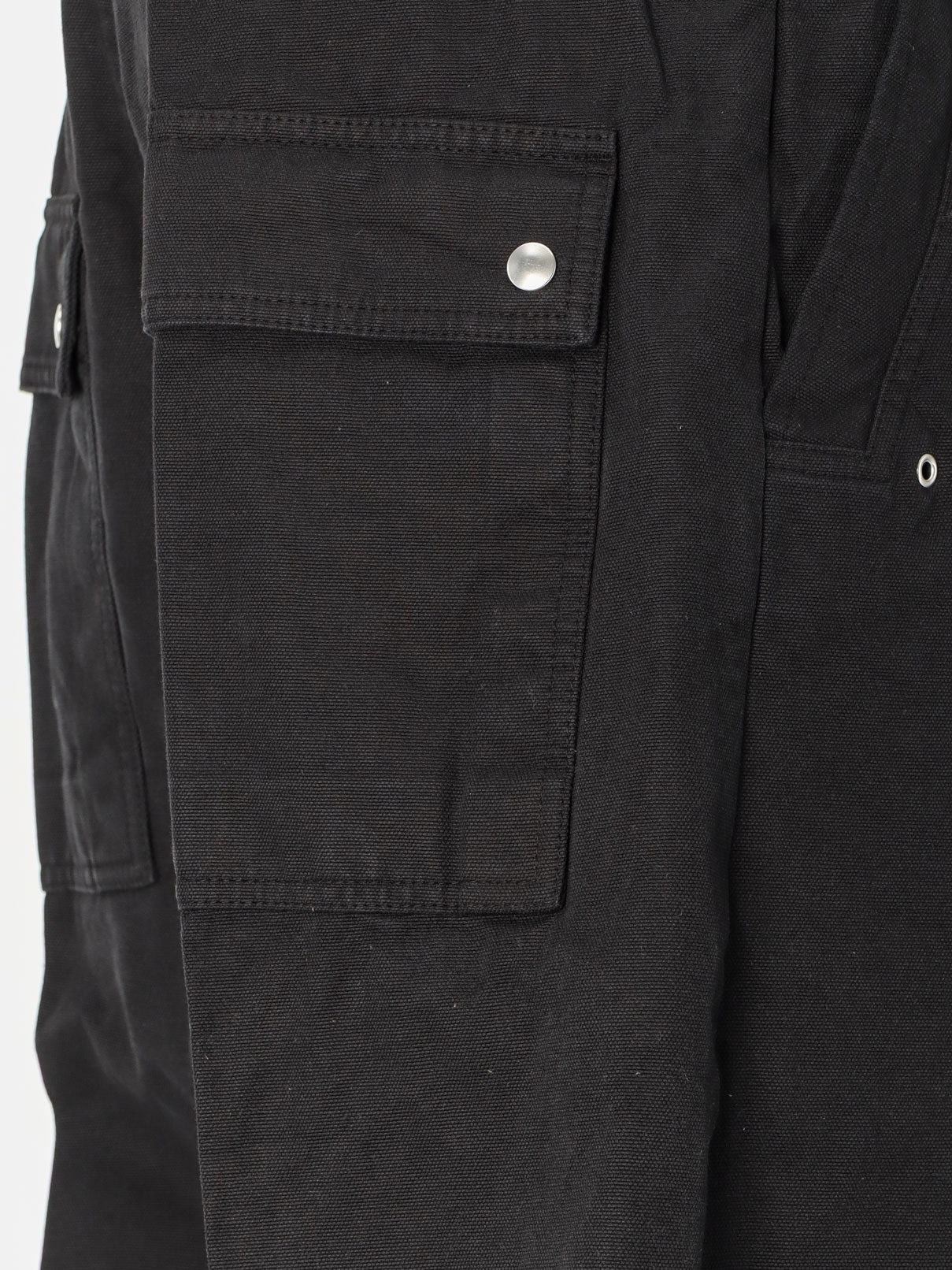 DRKSHDW Men's Geth Belas Cotton Trousers Black