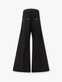 DRKSHDW Men's Geth Belas Cotton Trousers Black