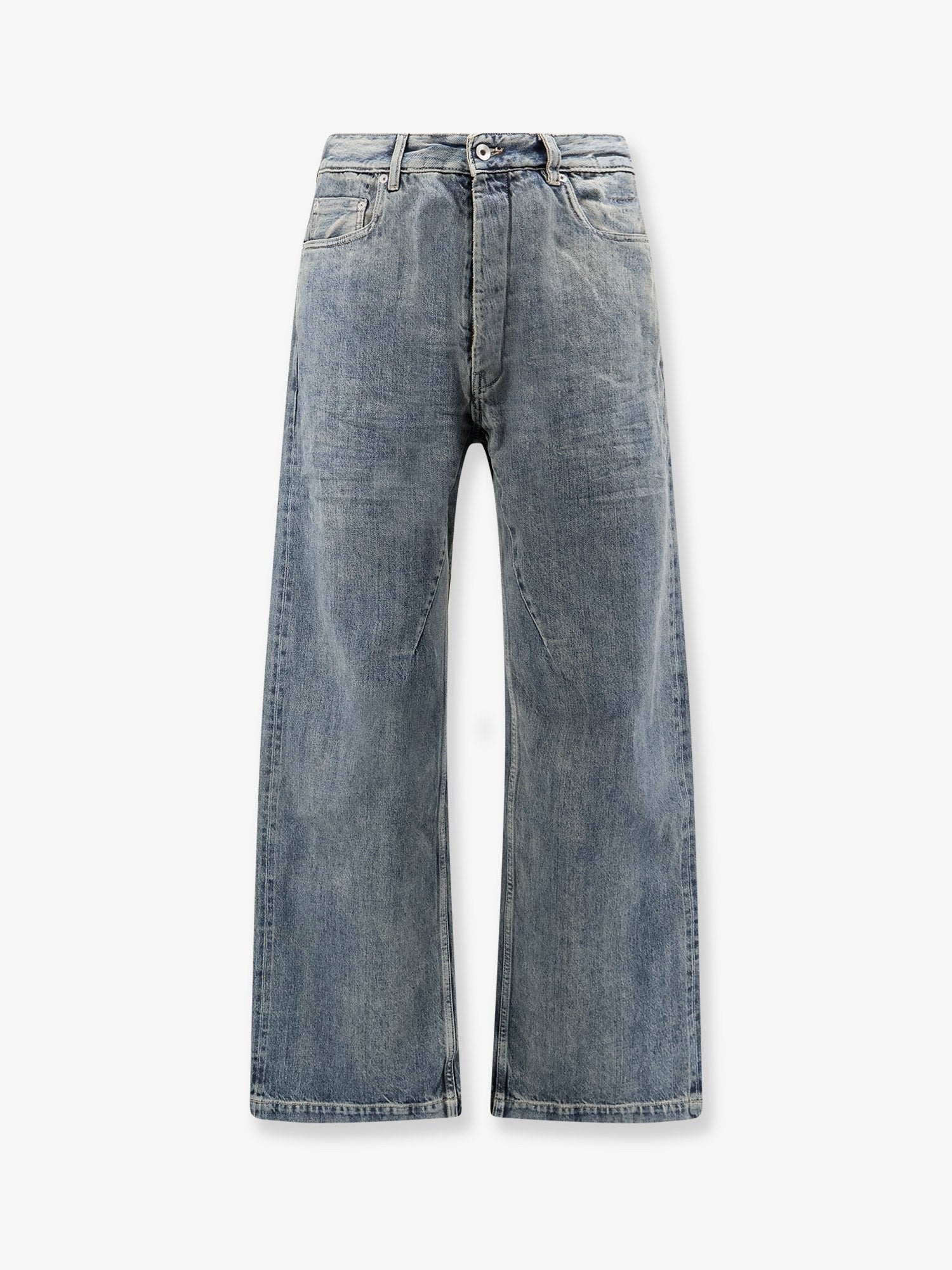 DRKSHDW Men's Geth Blue Denim Jeans Black