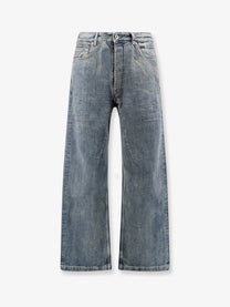 DRKSHDW Men's Geth Blue Denim Jeans Black
