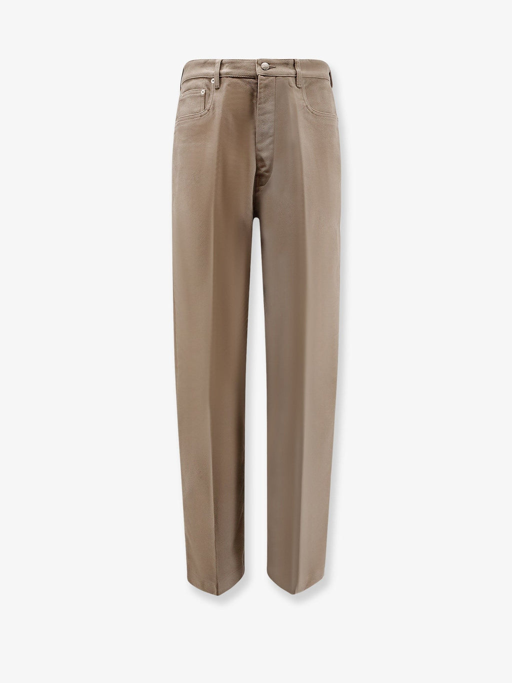 Rick Owens Men's Geth Certified Cotton Trousers Grey