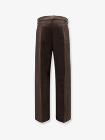 Rick Owens Men's Geth Recycled Material Trousers Grey, view 4