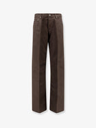 Rick Owens Men's Geth Recycled Material Trousers Grey