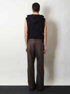 Rick Owens Men's Geth Recycled Material Trousers Grey, view 3