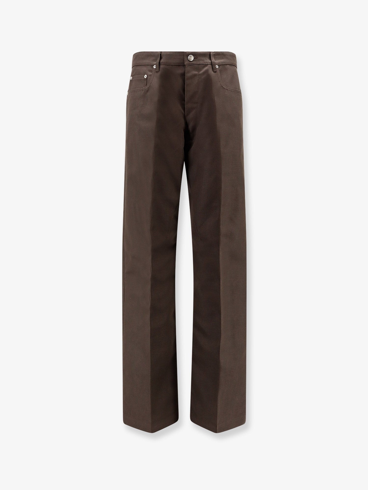 Rick Owens Men's Geth Recycled Material Trousers Grey Rick Owens