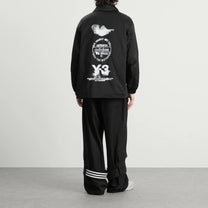 Adidas Y3 Unisex Gfx Coach Jkt Black Black