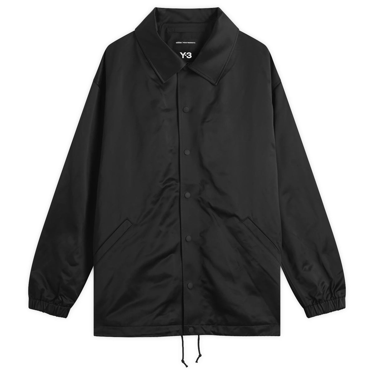 Adidas Y3 Unisex Gfx Coach Jkt Black Black