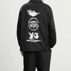 Adidas Y3 Unisex Gfx Coach Jkt Black Black, view 3