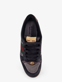 Gucci Men's GG Bicolor Fabric Sneakers Black
