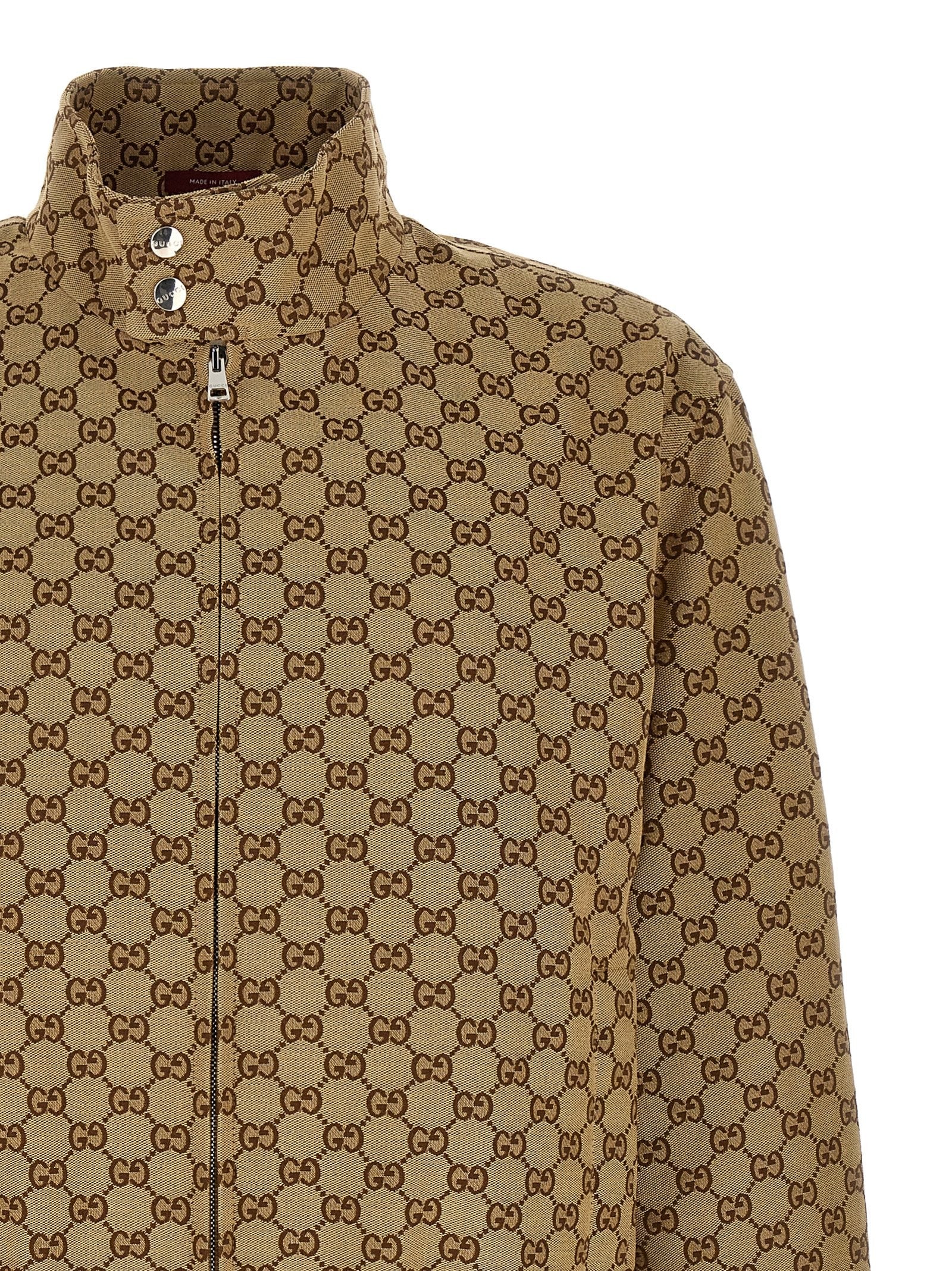 Gucci Men's GG Fabric Jacket Beige
