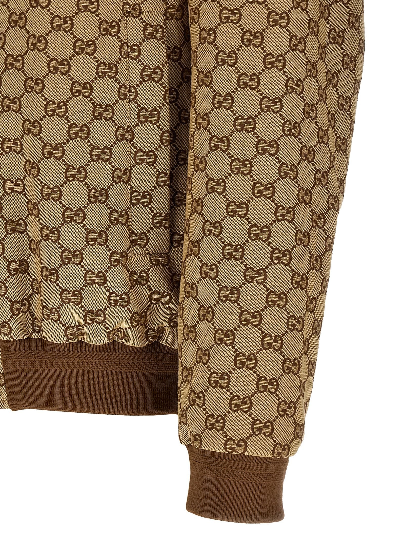 Gucci Men's GG Fabric Jacket Beige