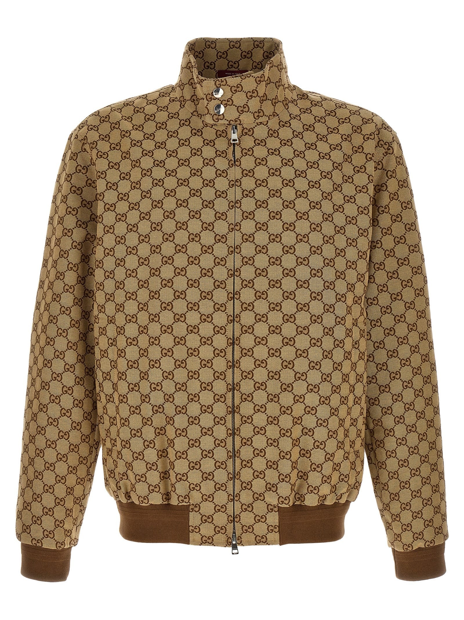 Gucci Men's GG Fabric Jacket Beige