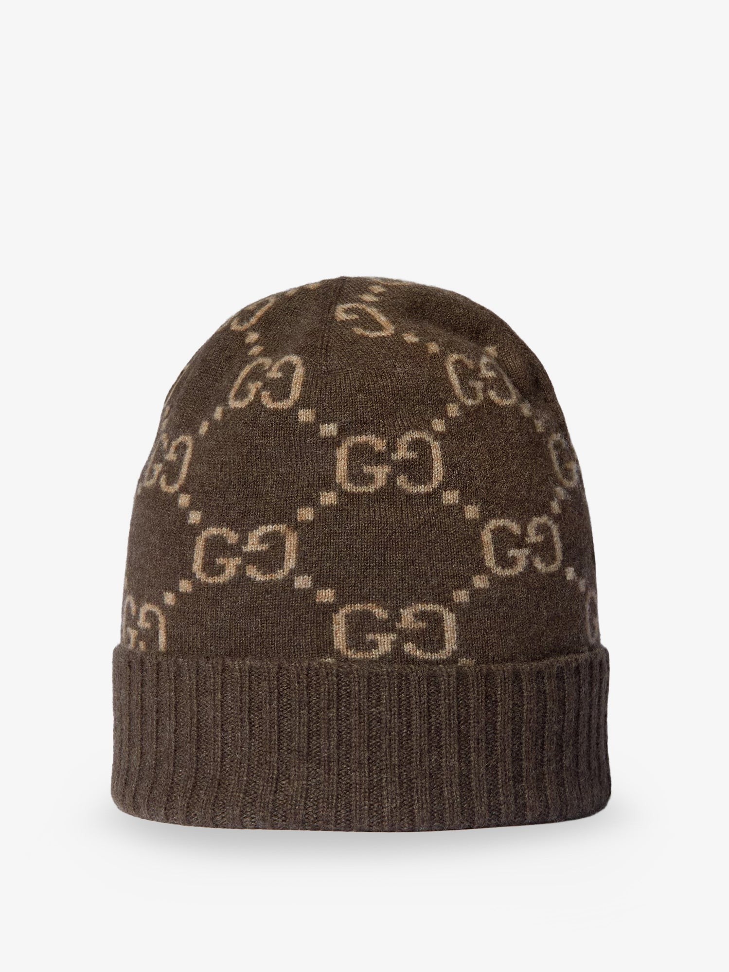 Gucci Men's GG Cashmere Hat Beige