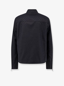 Gucci Men's GG Cotton Fabric Jacket Black