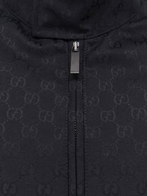 Gucci Men's GG Cotton Fabric Jacket Black