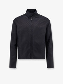 Gucci Men's GG Cotton Fabric Jacket Black