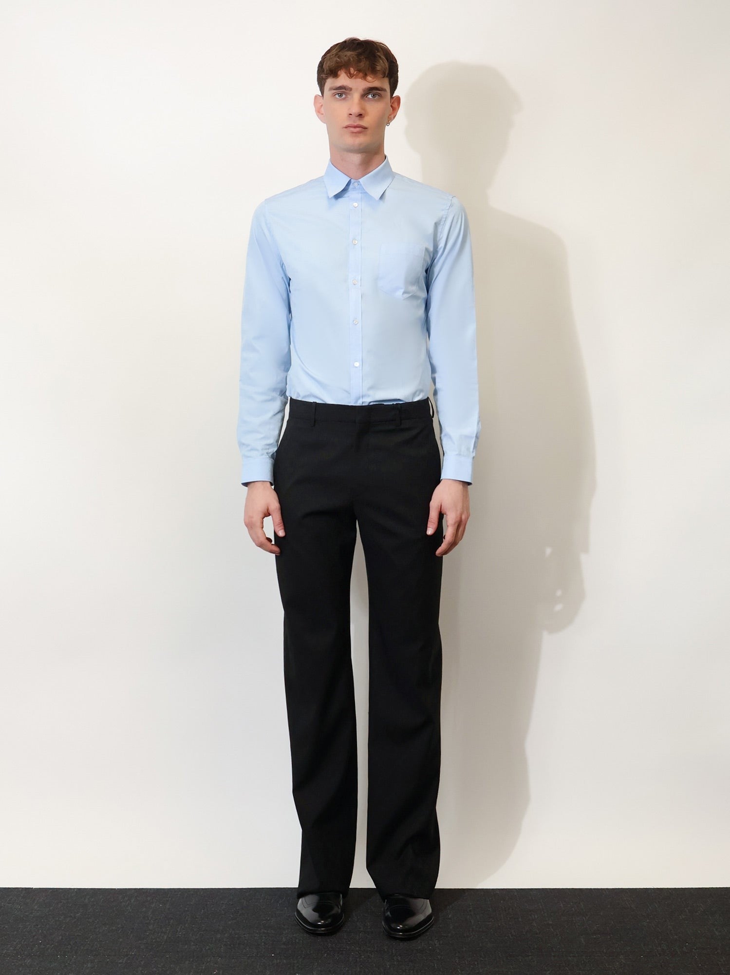 Gucci Men's GG Cotton Shirt SERENITY