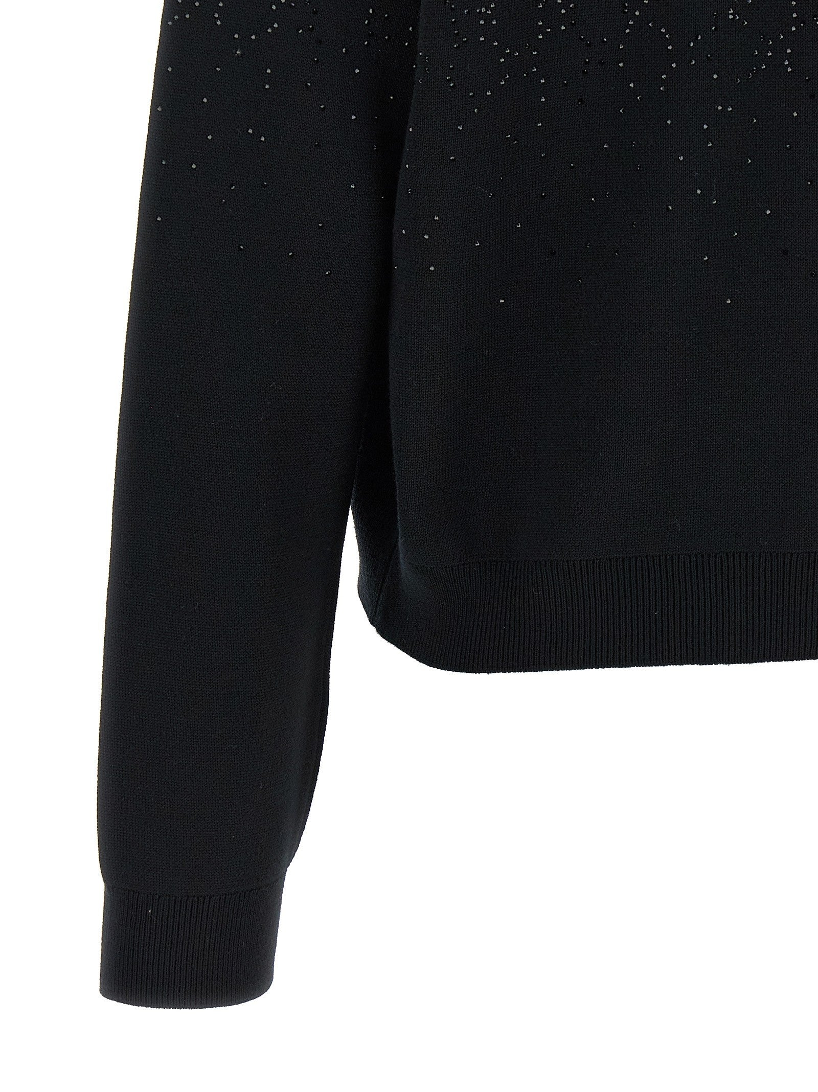 Gucci GG Crystal Cardigan Black