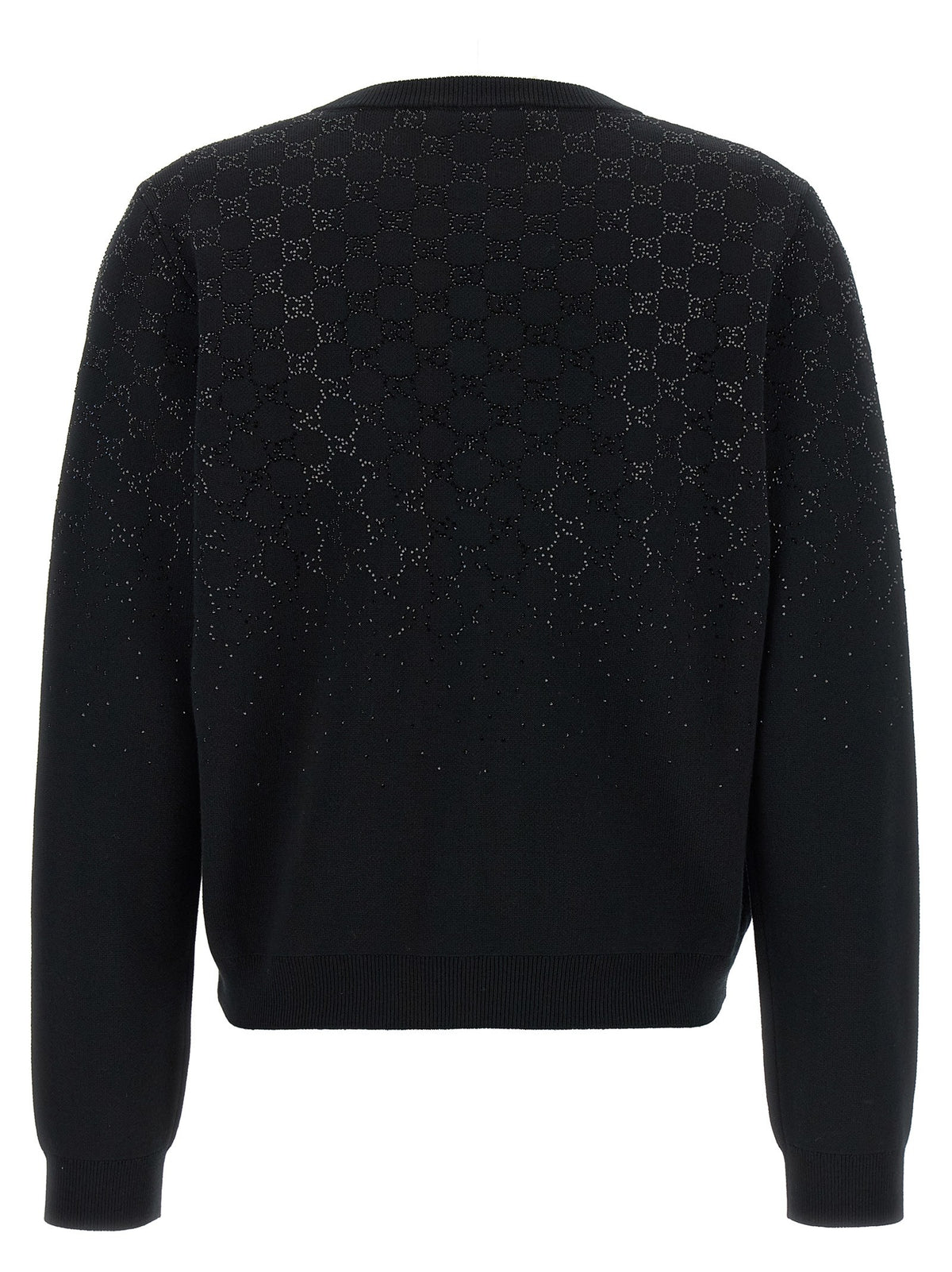 Gucci GG Crystal Cardigan Black, view 2