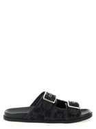 Gucci GG Denim Slides Black