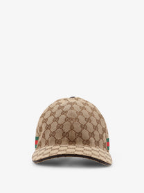 Gucci Men's GG Fabric Baseball Hat Brown