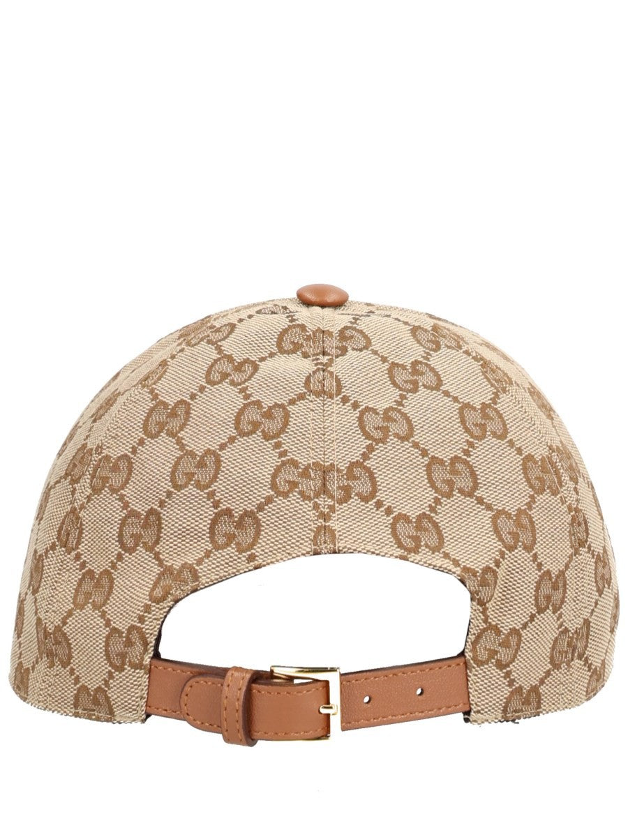 Gucci Women's GG Fabric Baseball Hat Beige